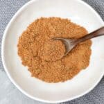 chicken seasoning blend in a small bowl.