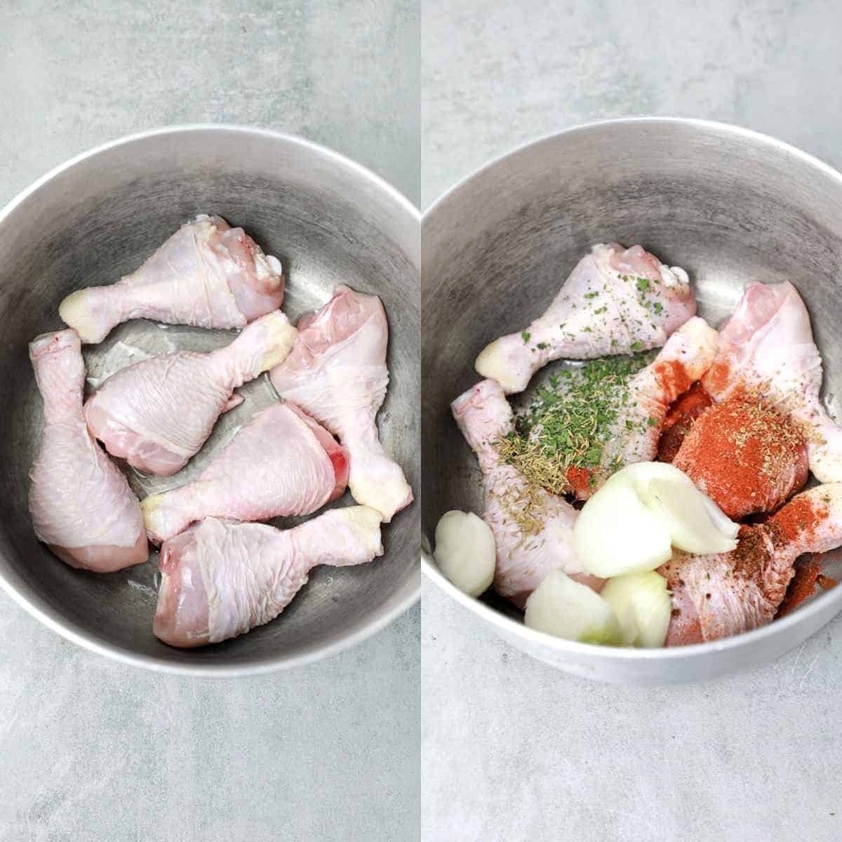 Onweersbui Serie van gedragen Boiled Chicken Legs (How To Boil Chicken Legs) - Chicken Vibes