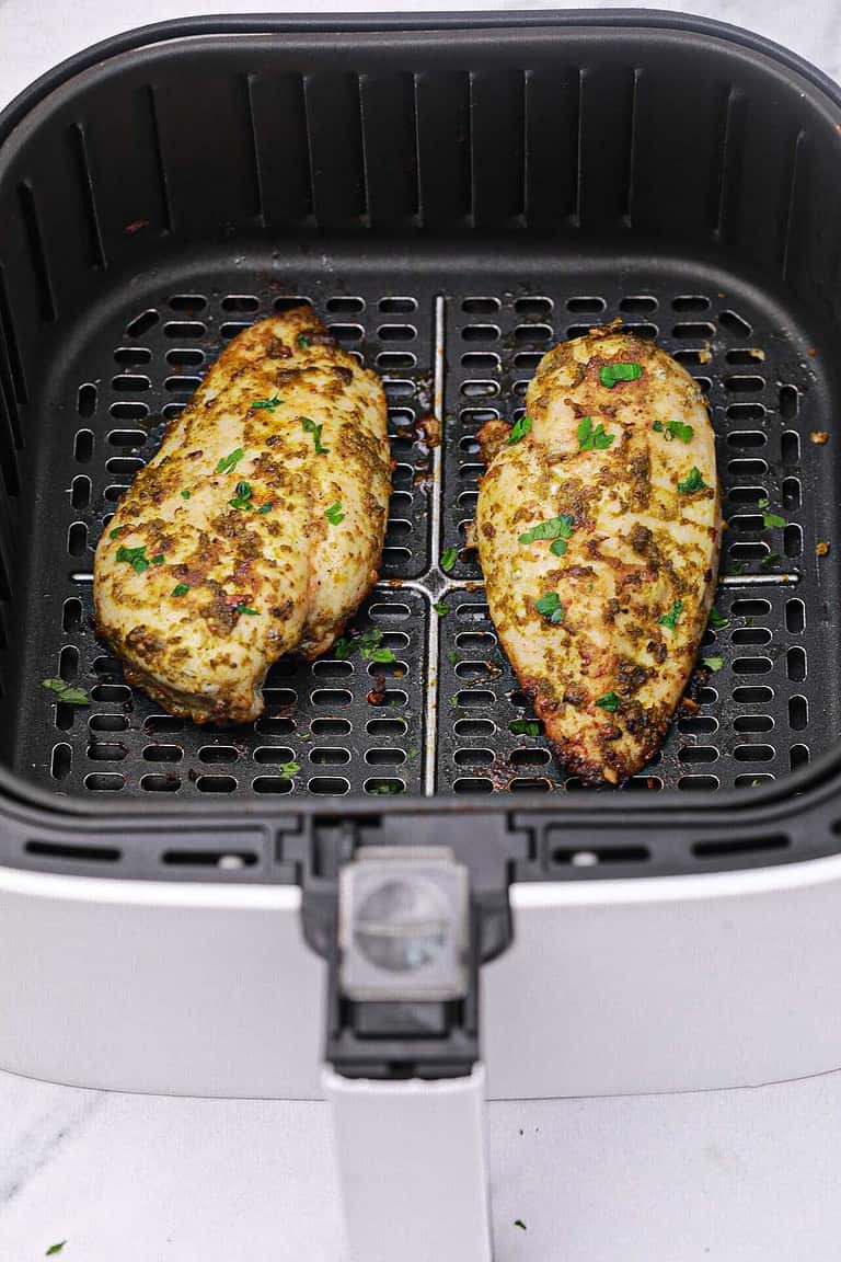 Air Fryer Pesto Chicken Breast Chicken Vibes